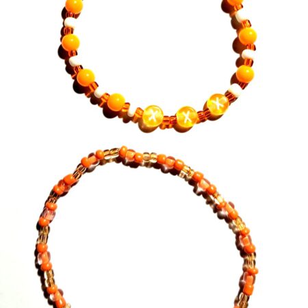 Armband set 2 - oranje sponsor